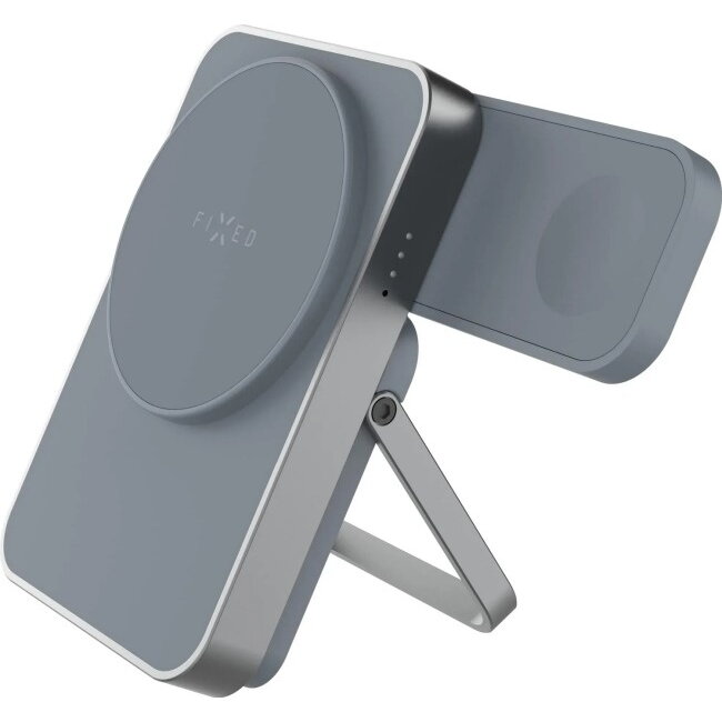 Baterie Externa MagZen5 Stand Apple Watch MagSafe 5000mAh Gri