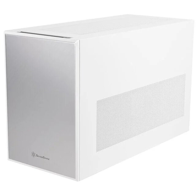 Carcasa SST-SG17W Micro-ATX / Mini ITX Alb