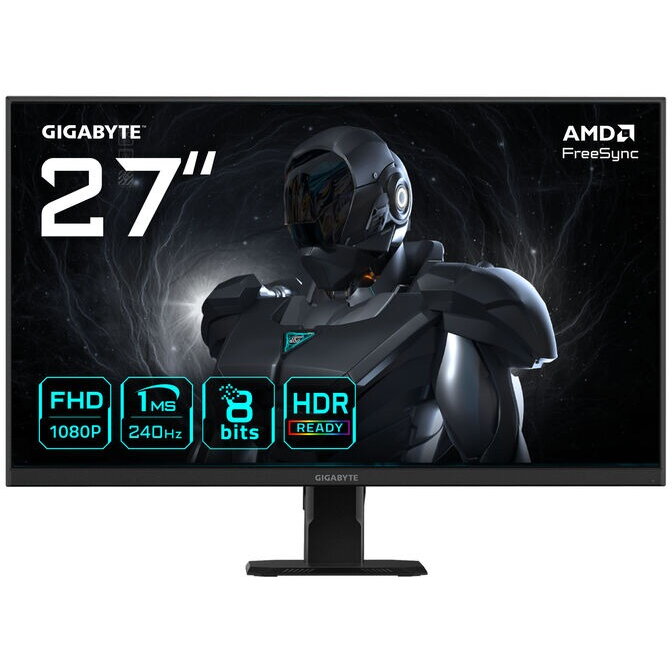Monitor GS27F2 27inch Full-HD Gaming 240Hz IPS-Panel Adaptive-Sync Negru