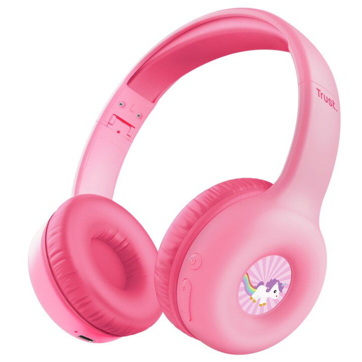 Casti Nouna Wireless Bluetooth Pink