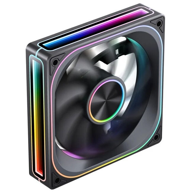 Ventilator ZA-120  PWM ARGB  120mm Negru