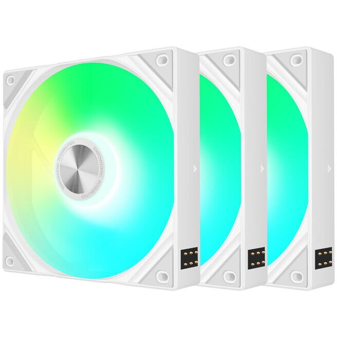 Ventilator ROTA SL ARGB  3er-Pack 120mm Alb