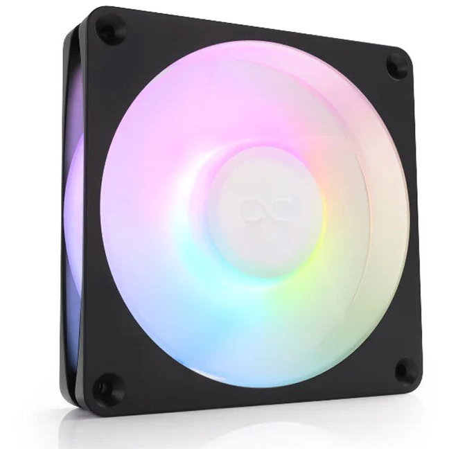 Ventilator Apex Stealth Metall Aurora PWM RGB 120mm Negru