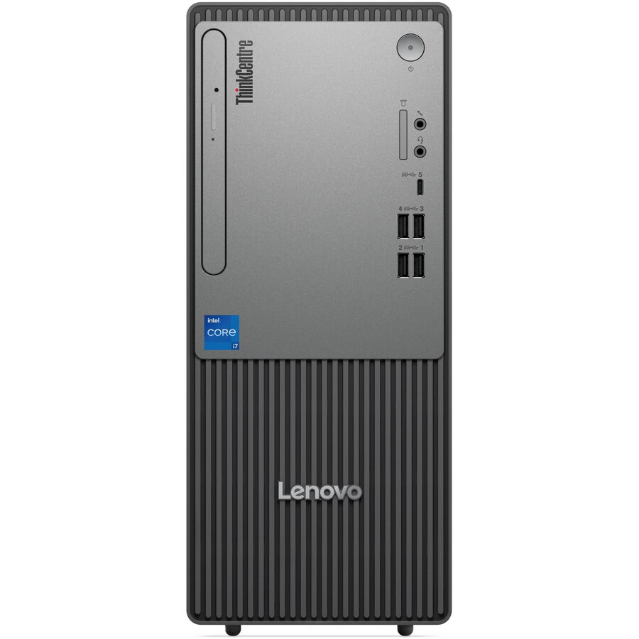 Sistem desktop ThinkCentre neo 50t G5 Intel Core i5-14400 16GB 512GB SSD Windows 11 Pro Black