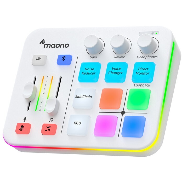 Mixer Audio si Placa de Sunet G1 Neo Alb
