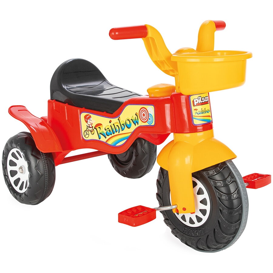 Oferte la Tricicleta 3+ Ani Rainbow Red