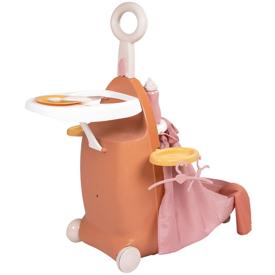 Set Baby Nurse Valiza cresa 3 in 1 cu 6 accesorii +3 ani