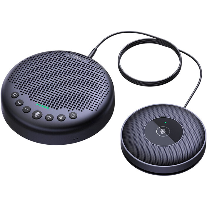 Sistem de Conferinta OfficeCore Luna Plus Kit Difuzor si Microfon Suplimentar Bluetooth USB Gri
