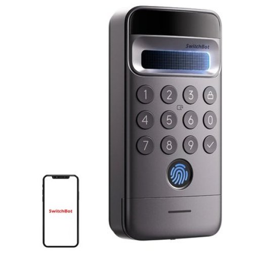 Tastatura Inteligenta cu Biometrie 3D SwitchBot 090614 Keypad Vision Pro (pentru SwitchBot Lock)