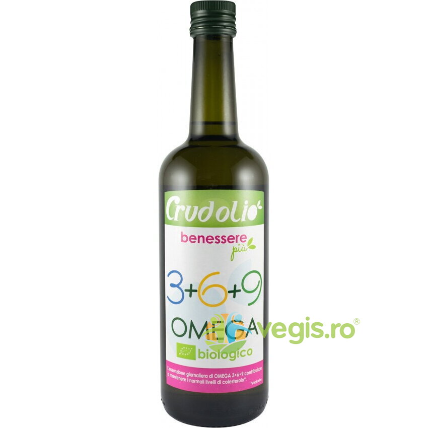 Oferte la Ulei Omega 3-6-9 Crudolio Ecologic/Bio 750ml