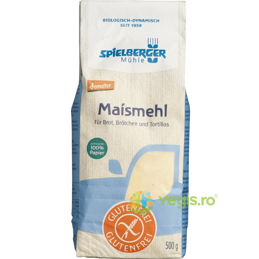 Faina de Porumb fara Gluten Demeter Ecologica/Bio 500g