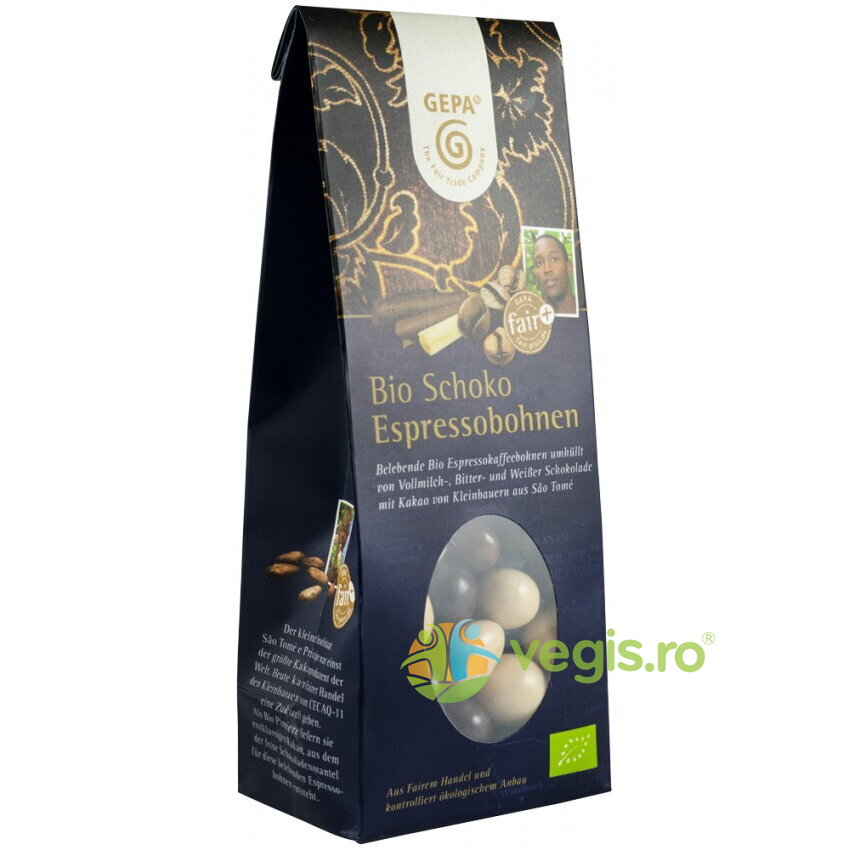 Oferte la Boabe de Espresso Glazurate in 3 Tipuri de Ciocolata Ecologice/Bio 100g