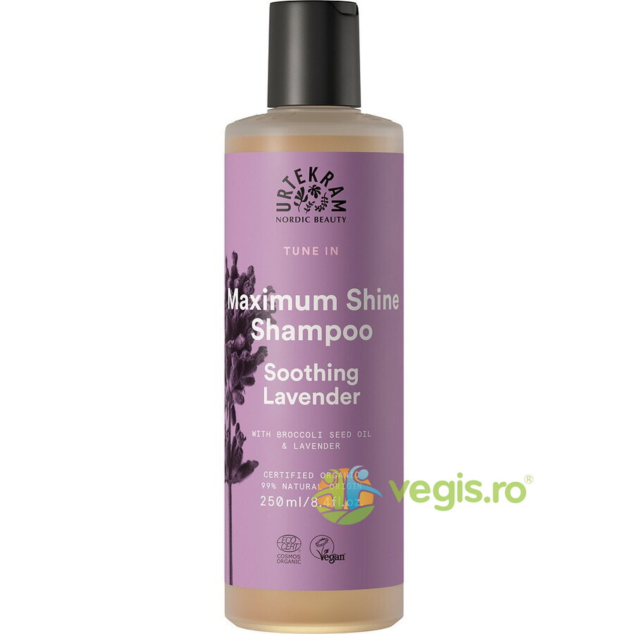 Sampon Stralucire pentru Par Normal cu Lavanda Bio 250ml