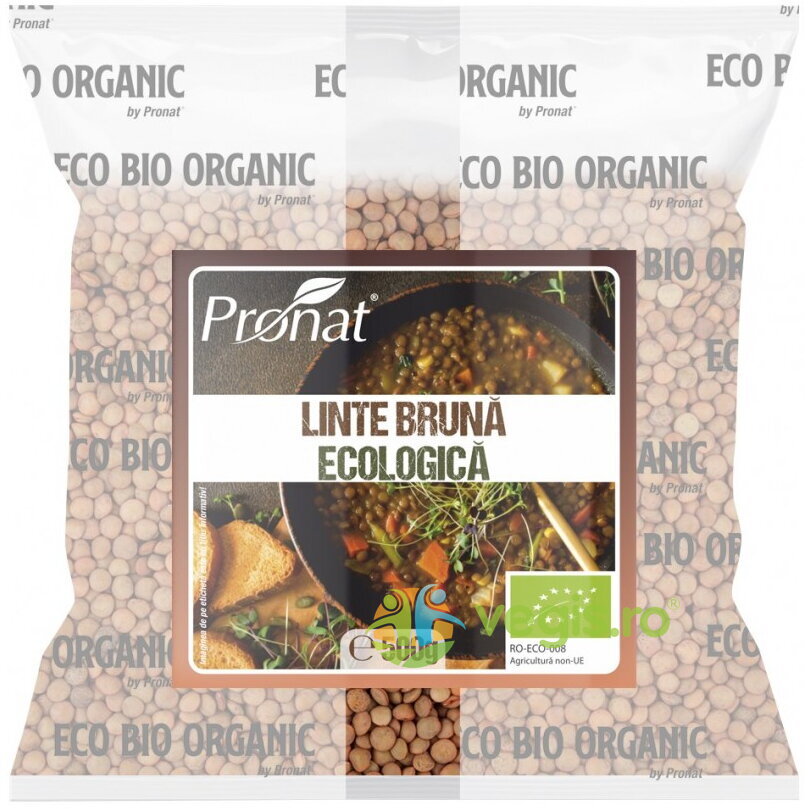 Linte Bruna Ecologica/Bio 500g
