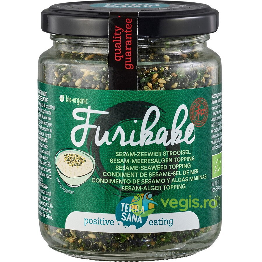 Furikake Amestec Alge Marine si Susan Ecologic/Bio 100g