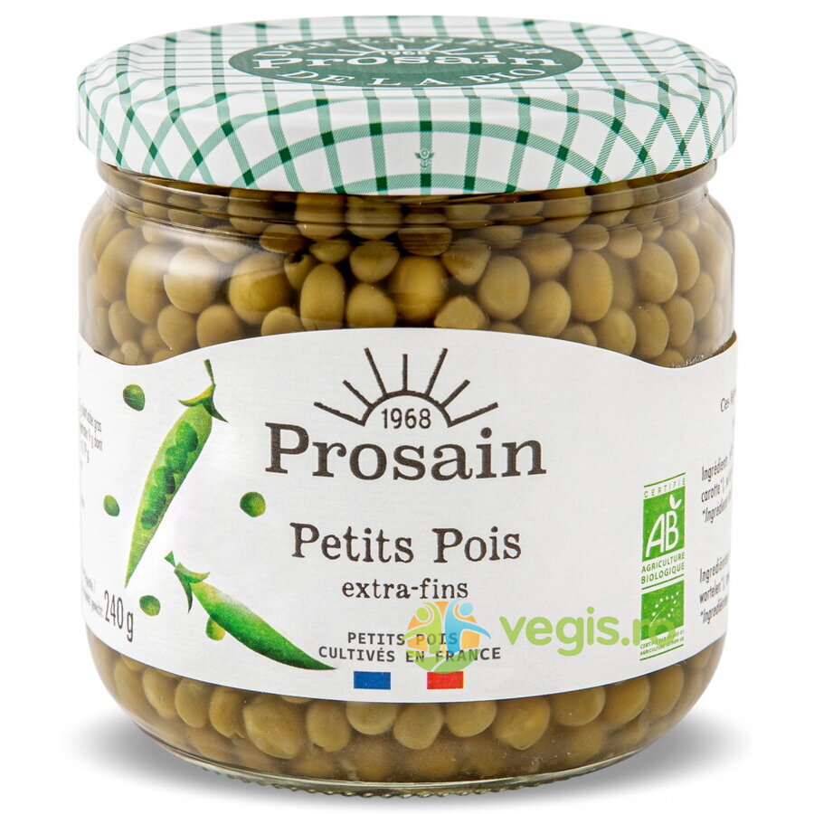 Oferte la Mazare Verde Extra Fina la Borcan Ecologica/Bio 345g