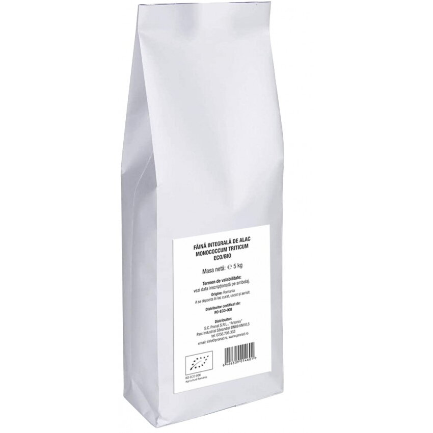 Faina Integrala de Alac Monococcum Triticum Ecologica/Bio 5kg