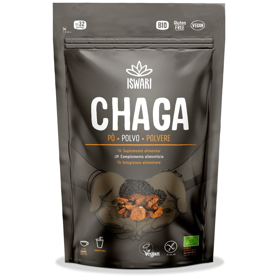 Oferte la Chaga sub Forma de Pulbere Ecologica/Bio 100g