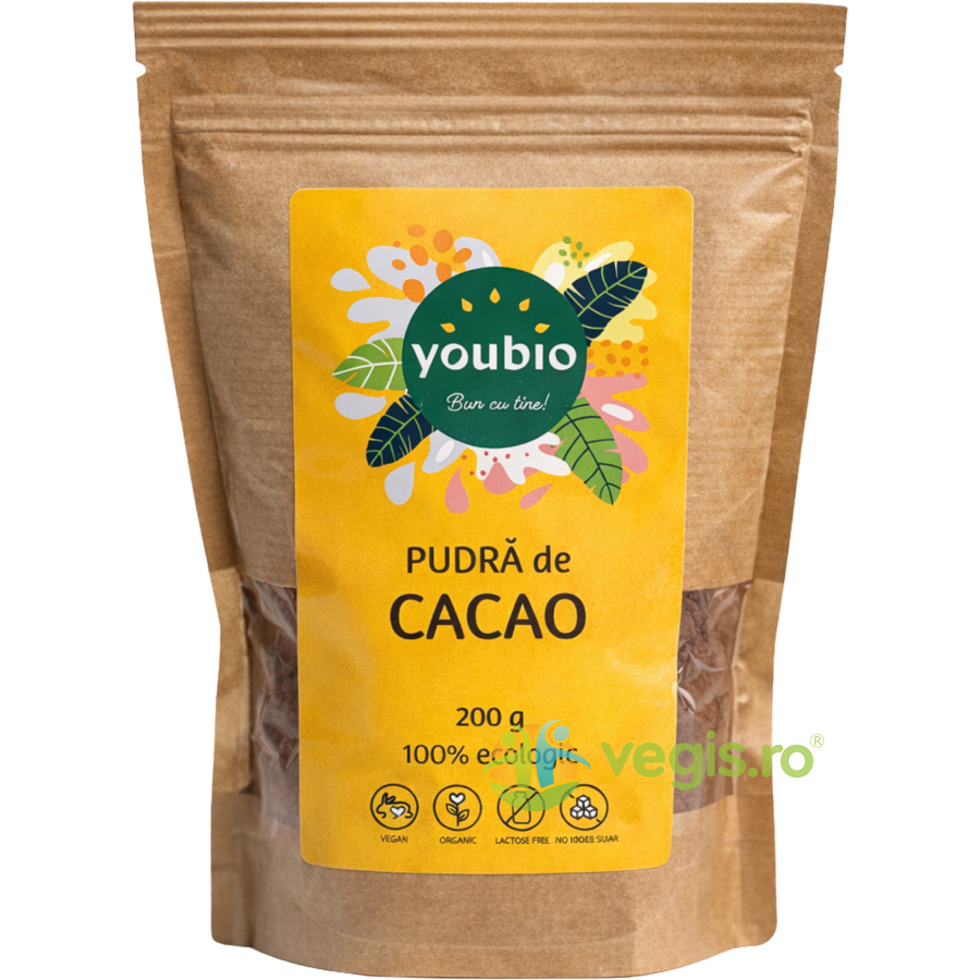 Pulbere Cacao Ecologica/Bio 200g