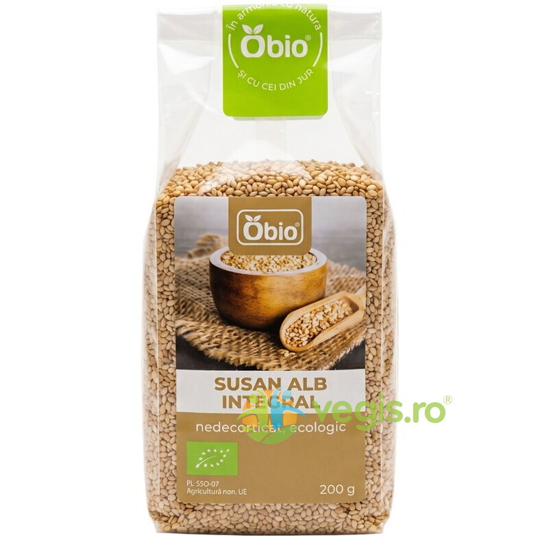 Oferte la Seminte de Susan Alb Integral Nedecorticate Ecologice/Bio 200g
