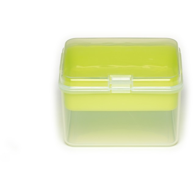 Set recipiente hrana copii Colours & Flavours BebeduE, Verde