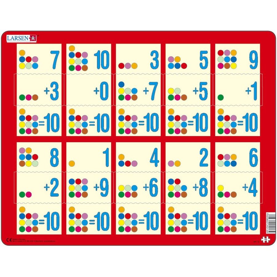 Oferte la Puzzle Adunarea 1 - 10C, 10 Piese Larsen LRAR13