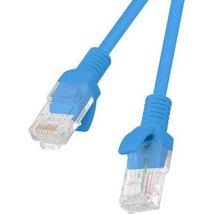Lanberg Patchcord RJ45 cat. 5e UTP 0.5m blue
