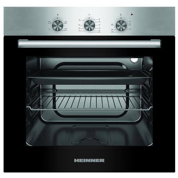 Oferte la Cuptor Incorporabil Heinner HBO-S624LTG-IX, volum: 62L, 4 functii, static, grill, timer, Inox