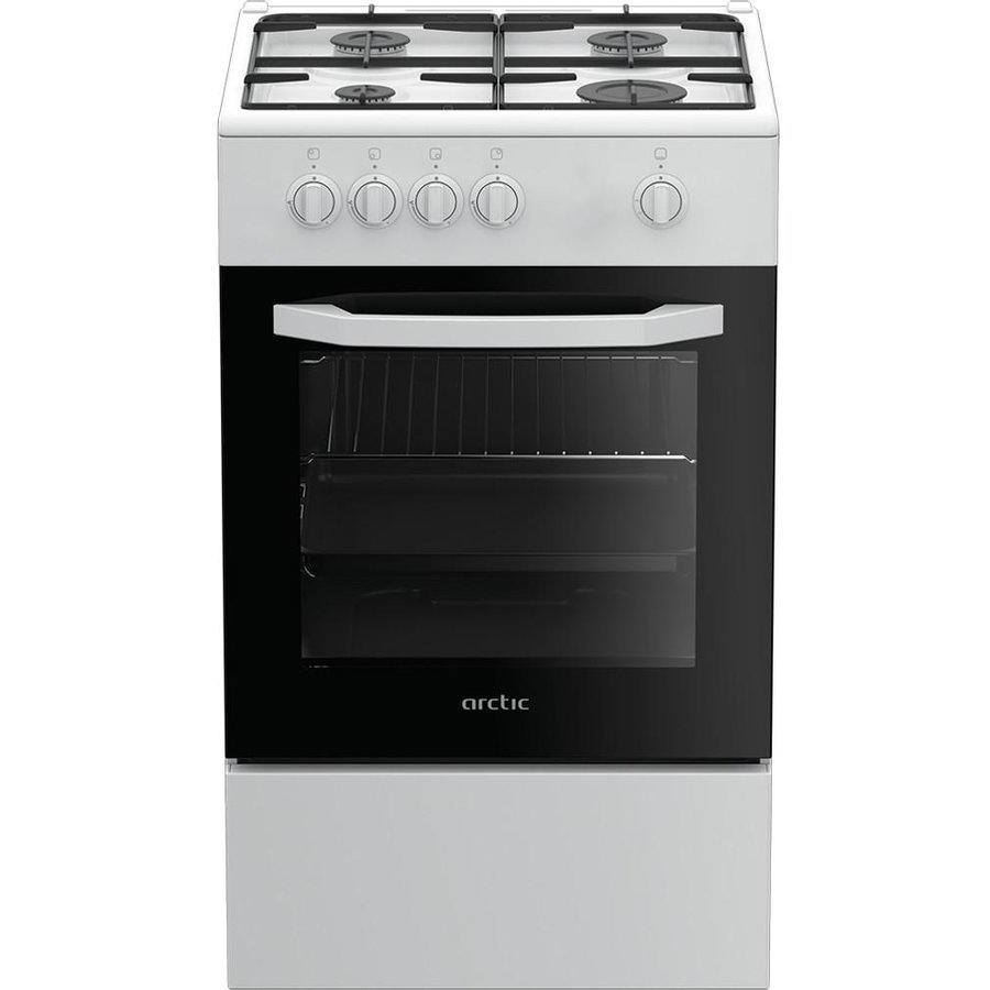Aragaz Arctic AGM5500F, 4 arzatoare, Gaz, 50 cm, Alb