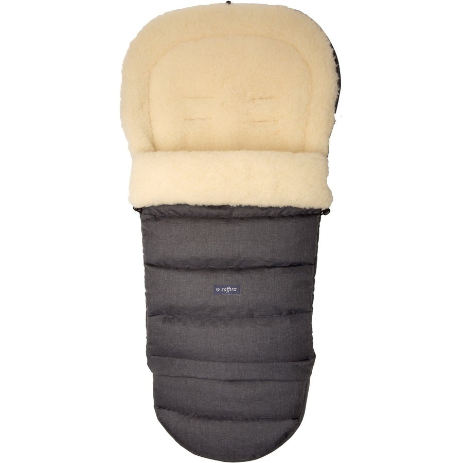 Sac de iarna iGrow Eco din lana oaie Womar Zaffiro 3Z-SW-20M, Gri Inchis
