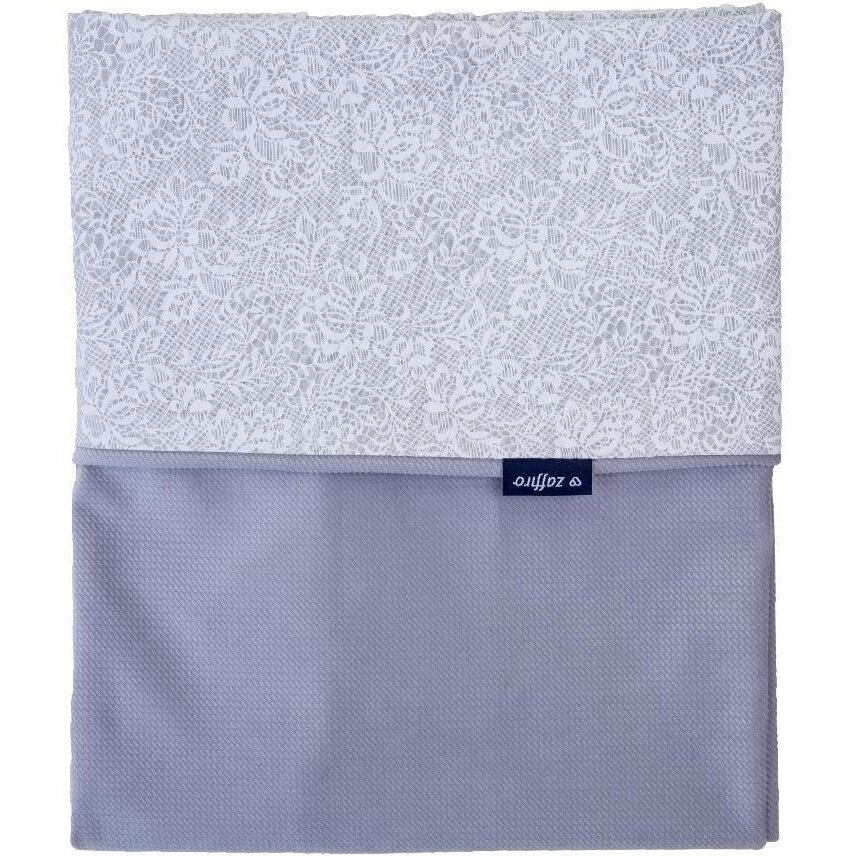 Oferte la Paturica bebelusi Catifea 75X100 Womar Zaffiro 3Z-KV-01, Gri