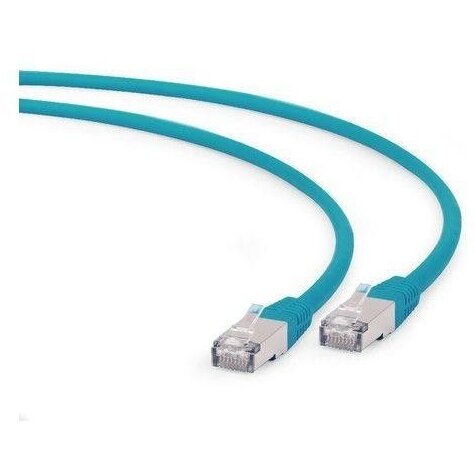 GEMBIRD PP6A-LSZHCU-G-1M Gembird patchcord RJ45, cat. 6A,SFTP, LSZH, 1m, green