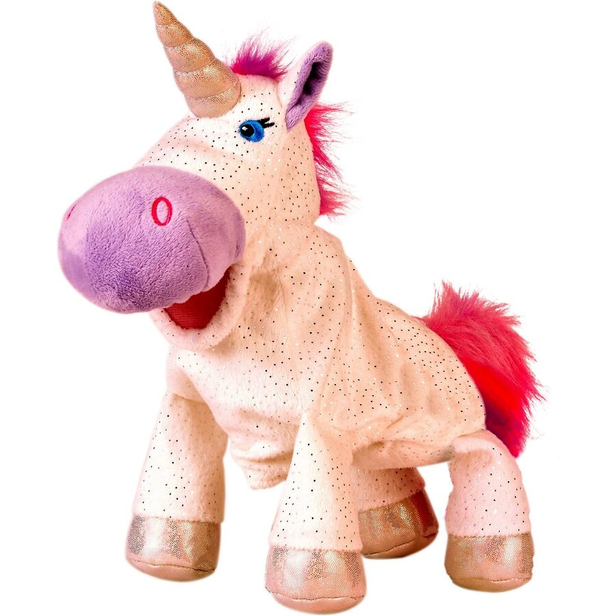 Oferte la Marioneta de mana Unicorn Fiesta Crafts FCT-2798
