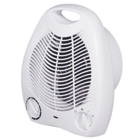 Oferte la Aeroterma Home FK1, 2000 W, 2 trepte de putere, Termostat reglabil, Functie ventilatie, Protectie supraincalzire, Oprire automata in caz de rasturnare
