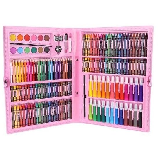 Oferte la Set pentru pictura 168 piese cu geanta inclusa Iso Trade MY17250