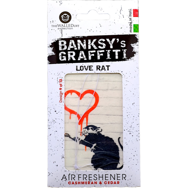 Oferte la Odorizant auto Love Rat Banksy UB27009