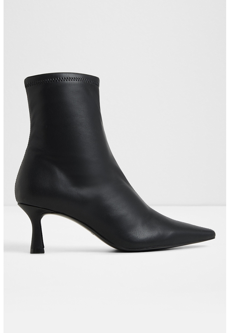 Oferte la Botine din piele ecologica Gavamana - Negru