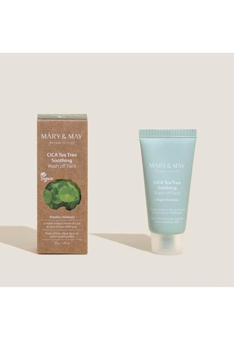 Oferte la Masca de fata vegana Cica Teatree Soothing Wash-Off -  30g