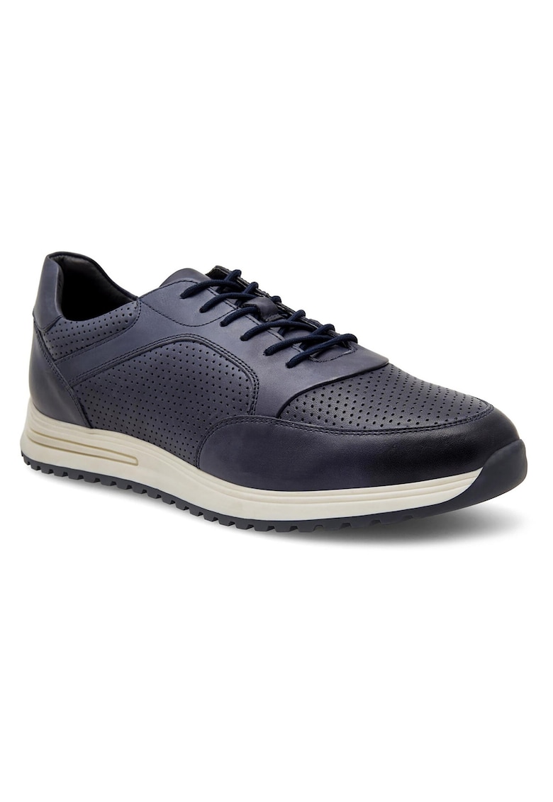Pantofi sport barbati -  449393 - Piele naturala - Albastru