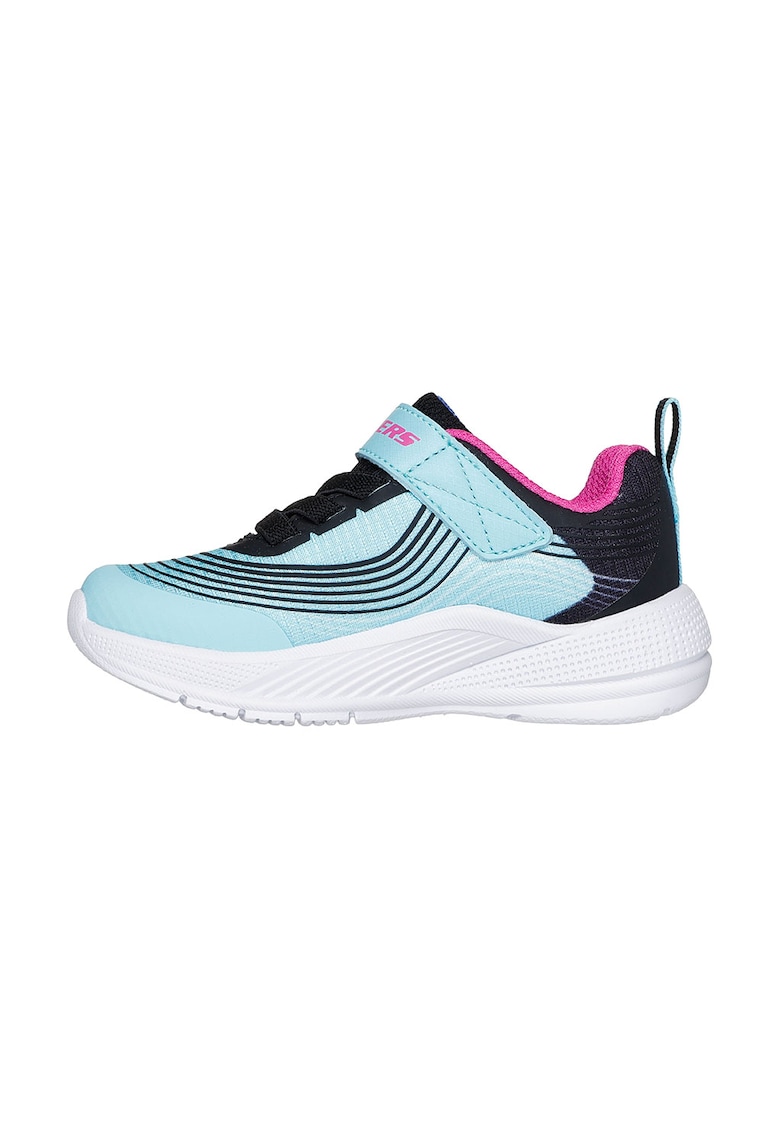 Oferte la Pantofi sport cu velcro Microspec Advance - Albastru deschis/Bleumarin