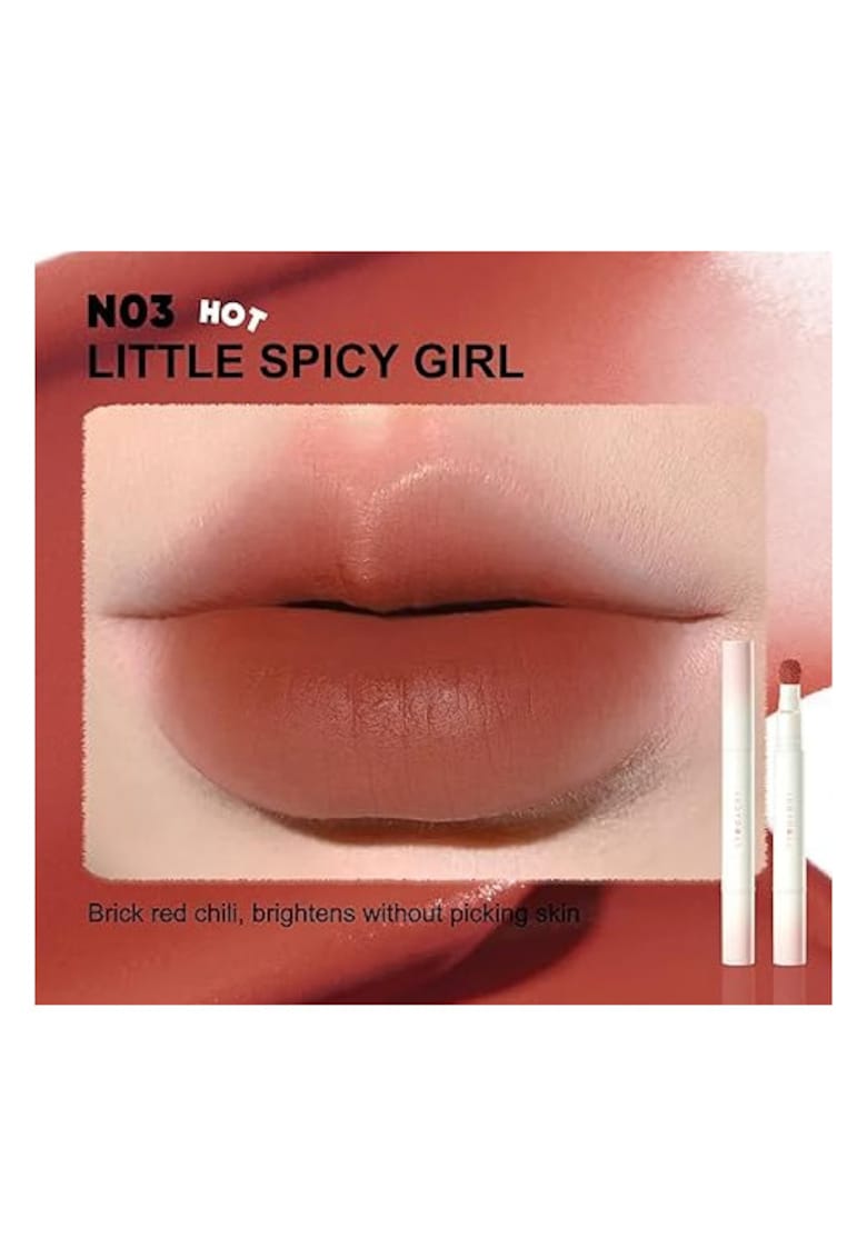 Oferte la Crema de buze Hot Cushion Lip Cream - Little Spicy Girl -  1.8ml #N03 Little Spicy Girl