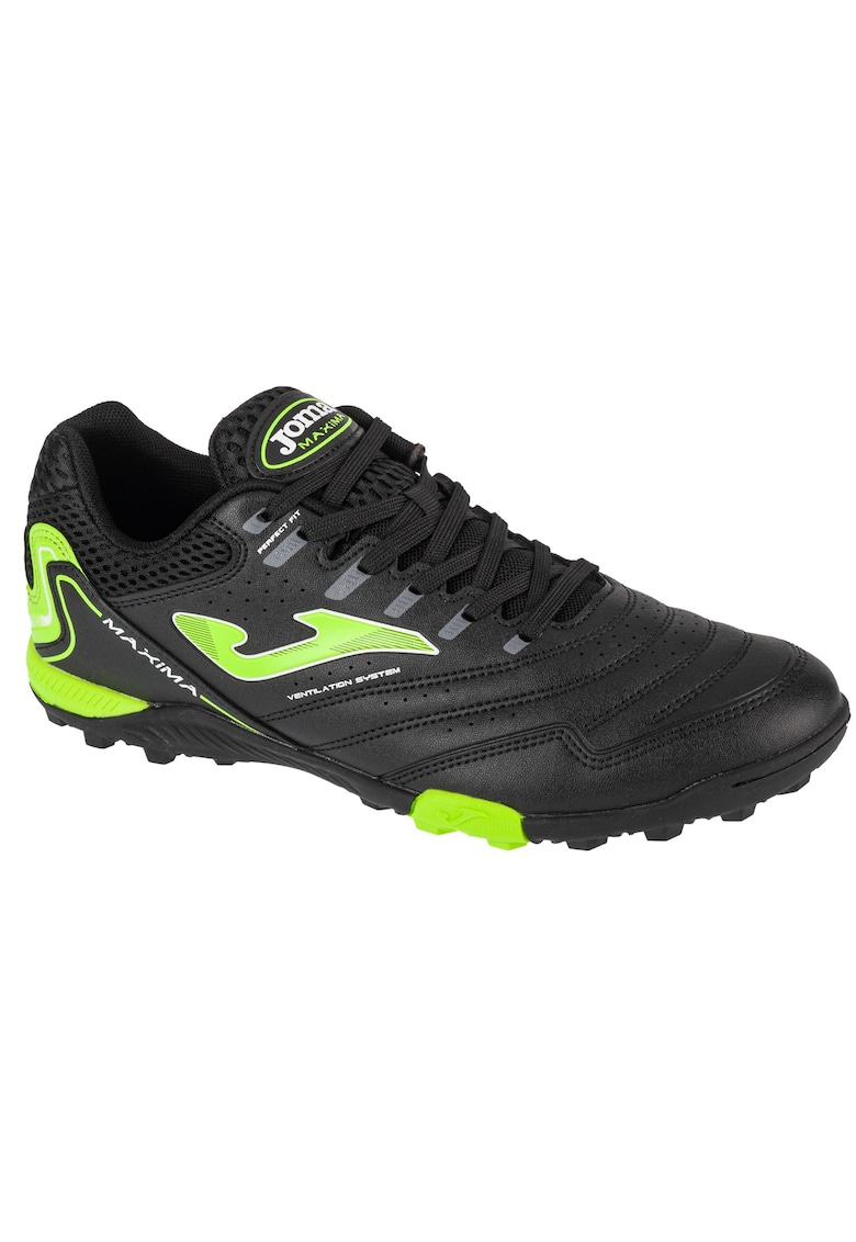 Ghete fotbal barbati  Maxima 2401 TF Negru Verde 41