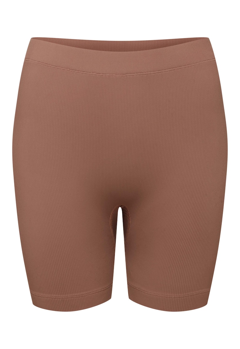 Pantaloni scurti dama -  Poliamida/Elastan - Bej