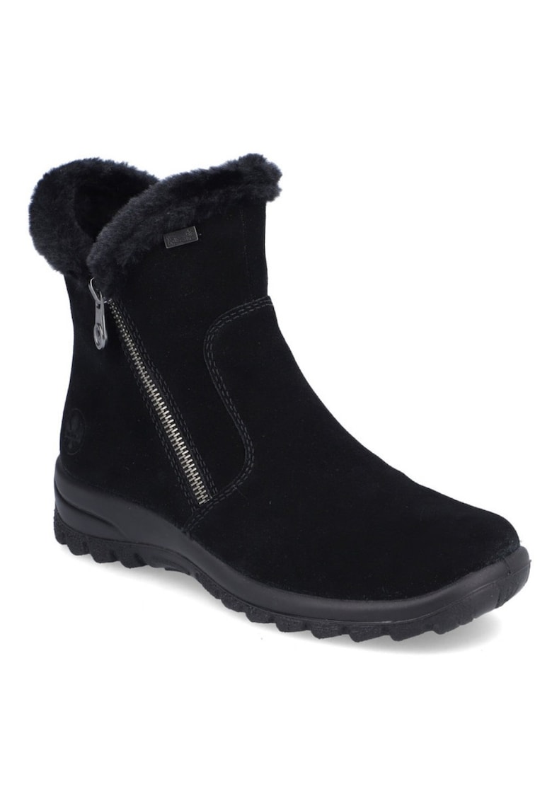 Cizme dama -  Piele - Negru - L7162-00