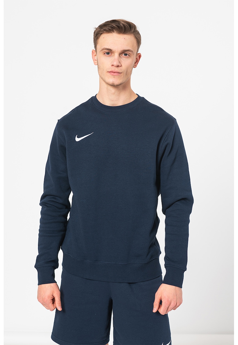 Bluza cu detaliu logo - pentru fotbal Park - Bleumarin