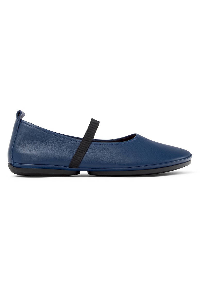 Oferte la Balerini Mary Jane de piele Right Nina - Albastru inchis