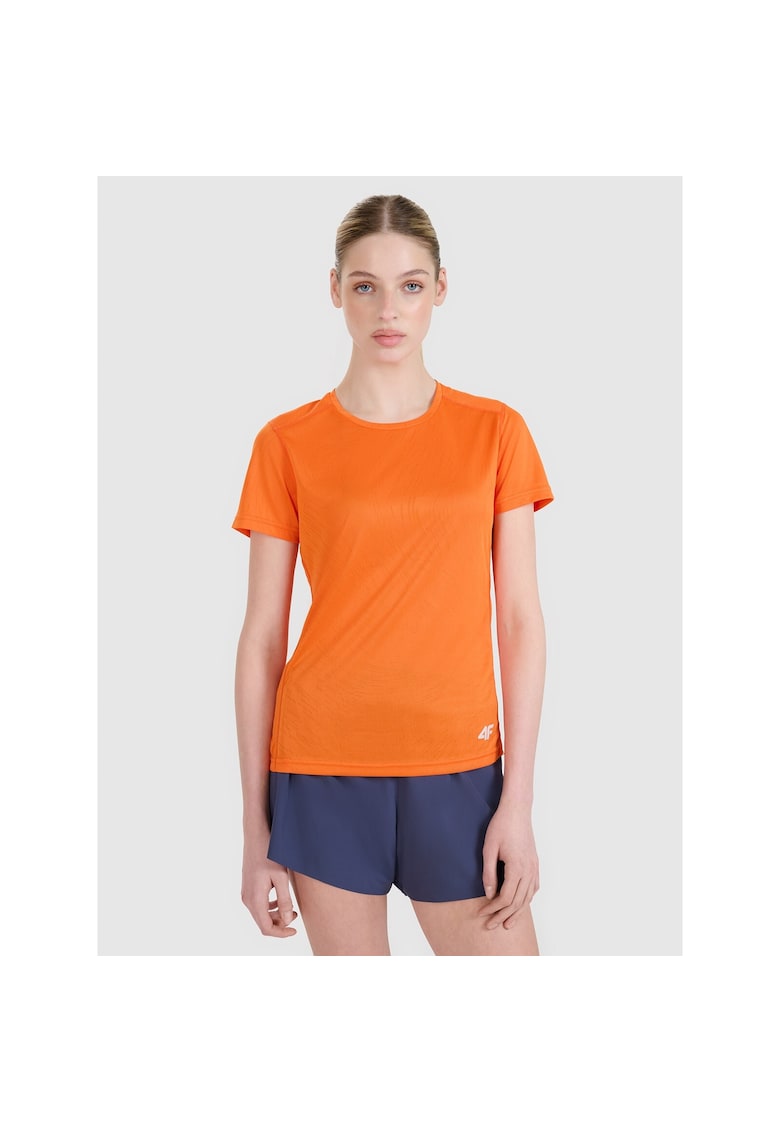 Tricou alergare dama -  Textil - Portocaliu