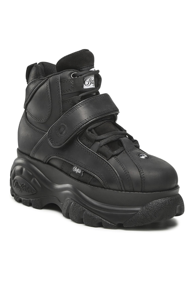 Tenisi de dama -  301756354 - piele naturala - negru