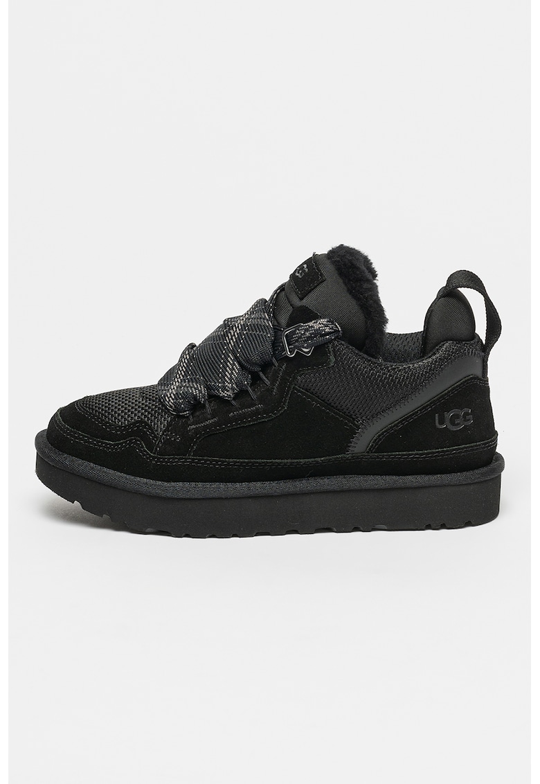 Oferte la Pantofi sport cu insertii de piele intoarsa Lowmel - Negru