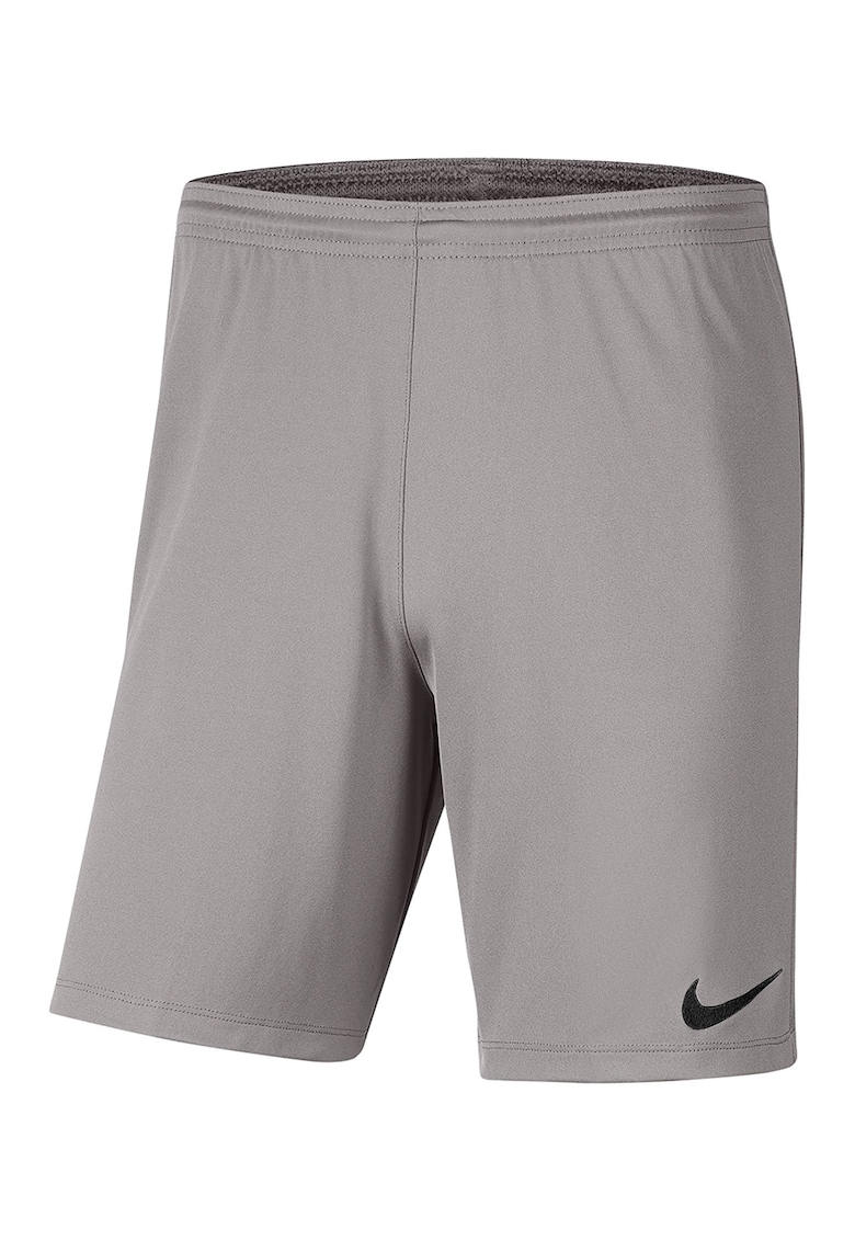 Pantaloni scurti cu tehnologie Dri-FIT pentru fotbal Park III - Negru/Gri